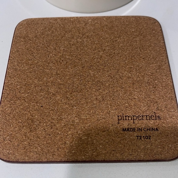 SPODE NWOB “Christmas Tree” Coffee, Tea or Hot Cocoa Set of 2 Mugs & 2 Coasters. - Picture 7 of 10